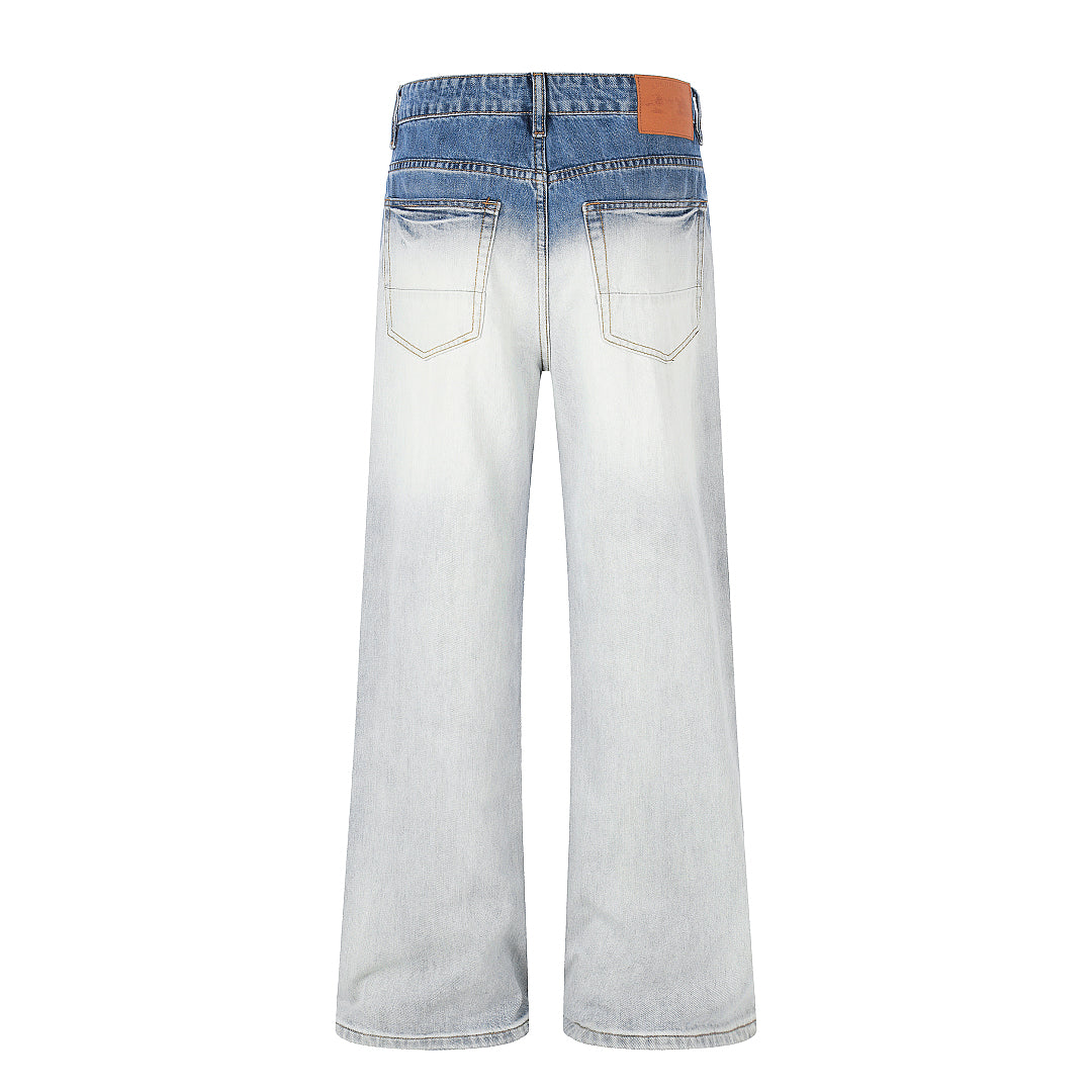 Gradient Whisker Jeans detail image 4