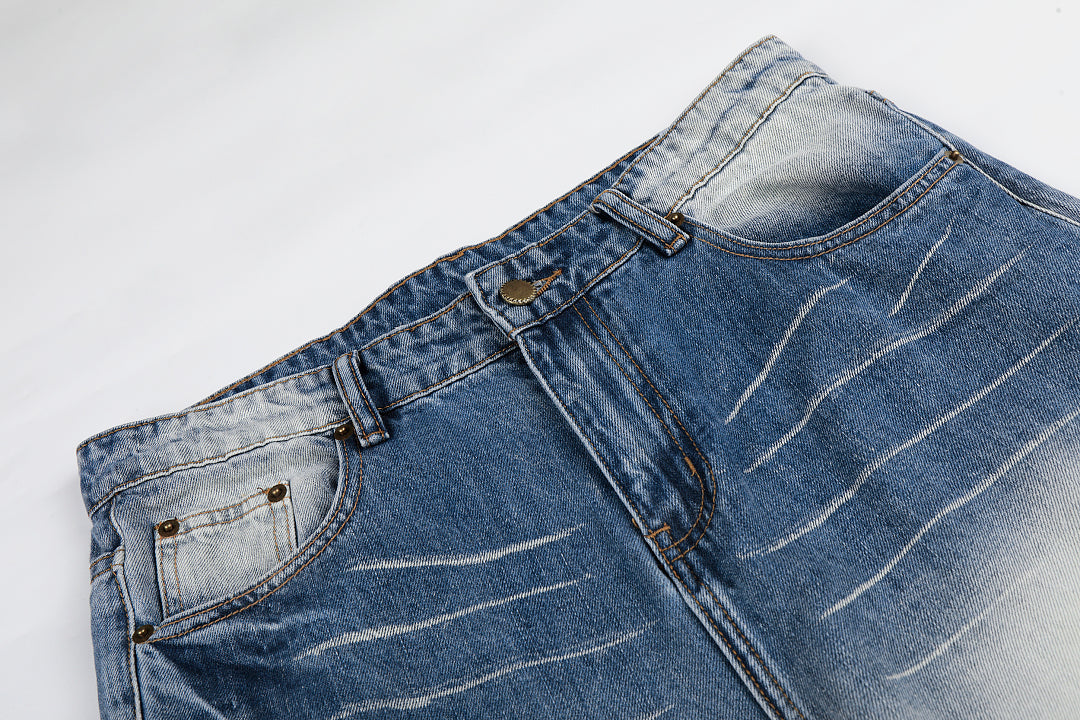 Gradient Whisker Jeans detail image 5