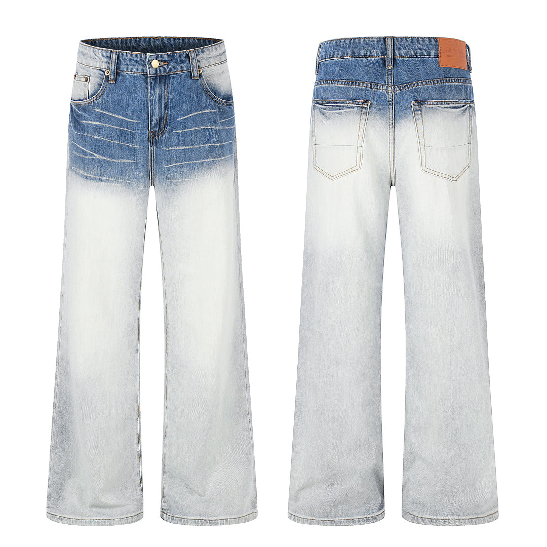 Gradient Whisker Jeans detail image 9
