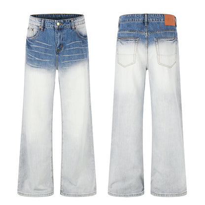 Gradient Whisker Jeans detail image 9