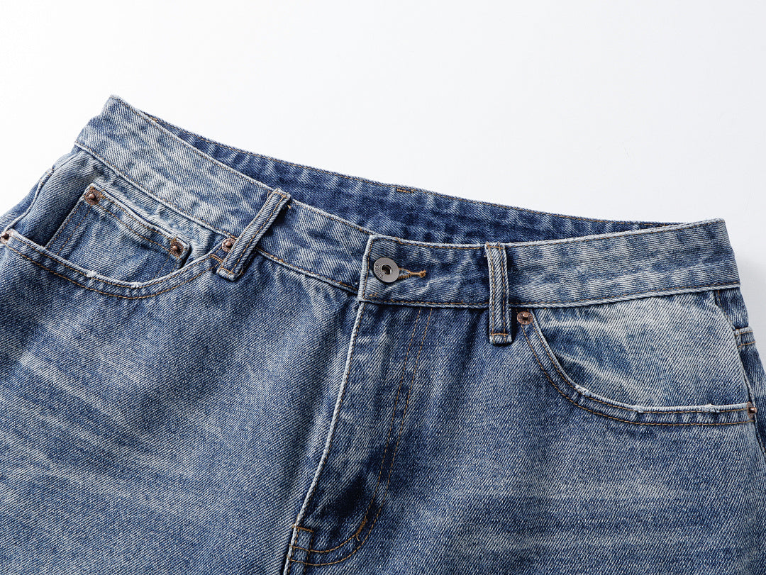Washed Print Jeans detail image 3