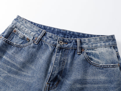 Washed Print Jeans detail image 3