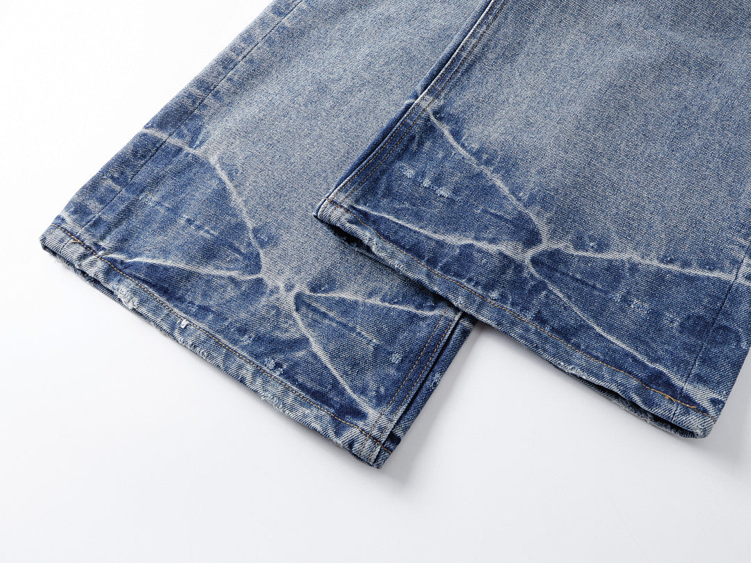Washed Print Jeans detail image 4