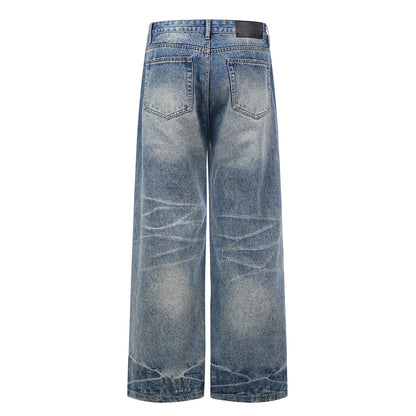 Washed Print Jeans detail image 6