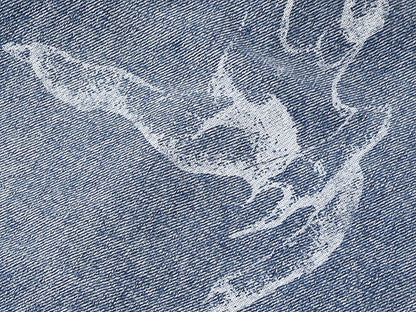 Washed Print Jeans detail image 8