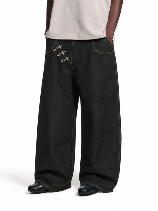 Fireman Clasp Jeans model image