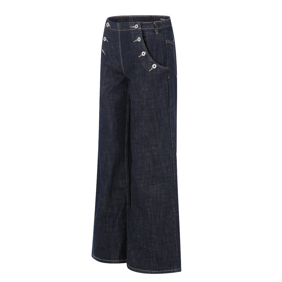 Button Pocket Jeans detail image 3