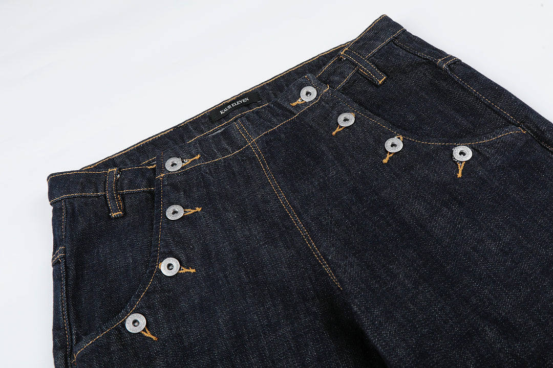 Button Pocket Jeans detail image 5