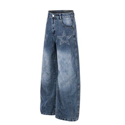 Rhinestone Star Jeans detail image 3