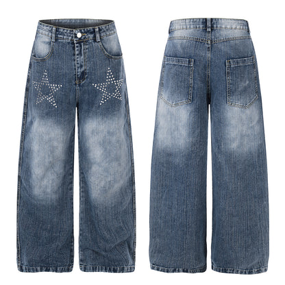 Rhinestone Star Jeans detail image 9