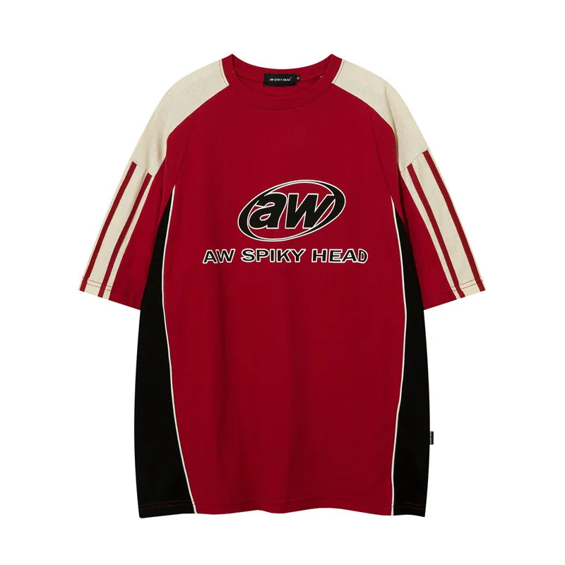 'Varsity' T shirt - Santo 