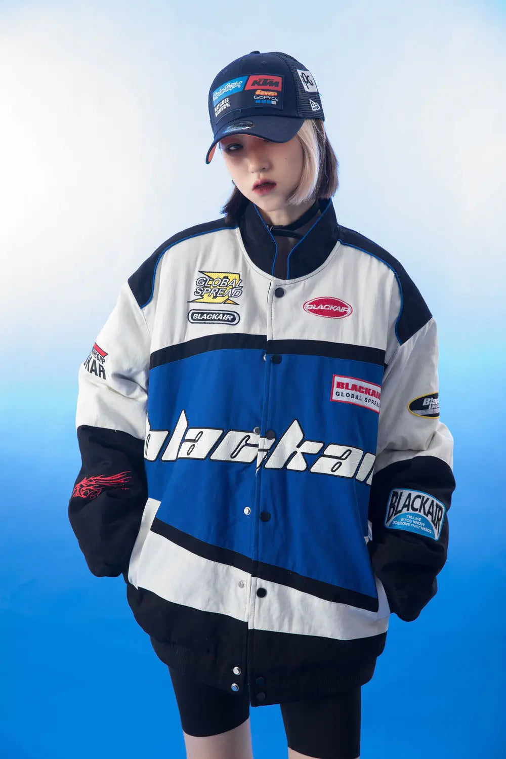 'Racer' Varsity jacket - Santo 