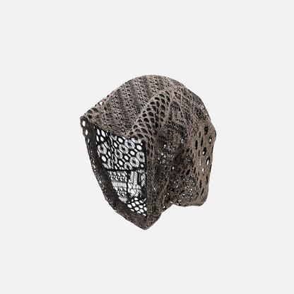 Retro Mesh Hollow | Breathable Pile Hat