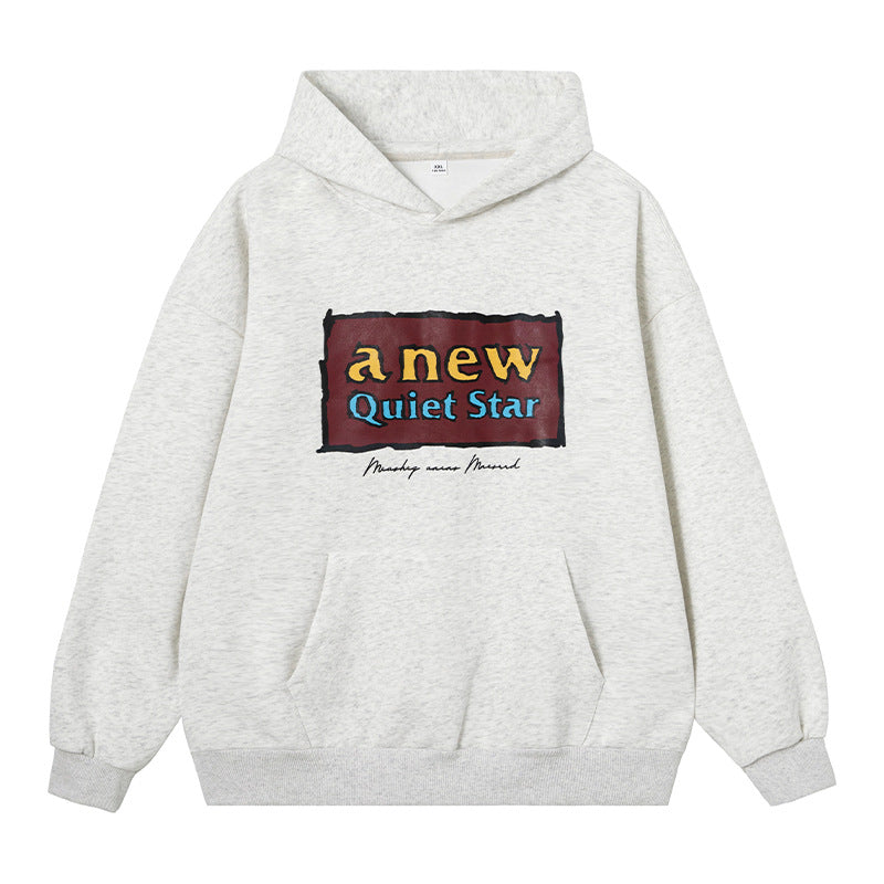 Sweat à capuche graphique audacieux Quiet Star