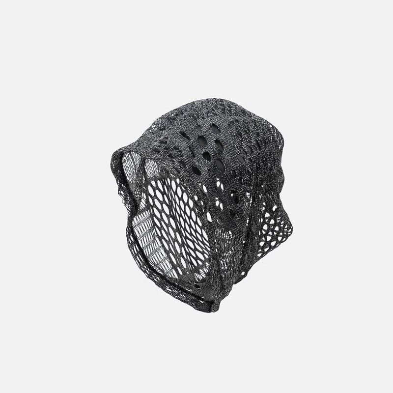 Retro Mesh Hollow | Breathable Pile Hat