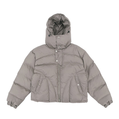 Padded Hooded Zip | Puffer Jacket - Santo 