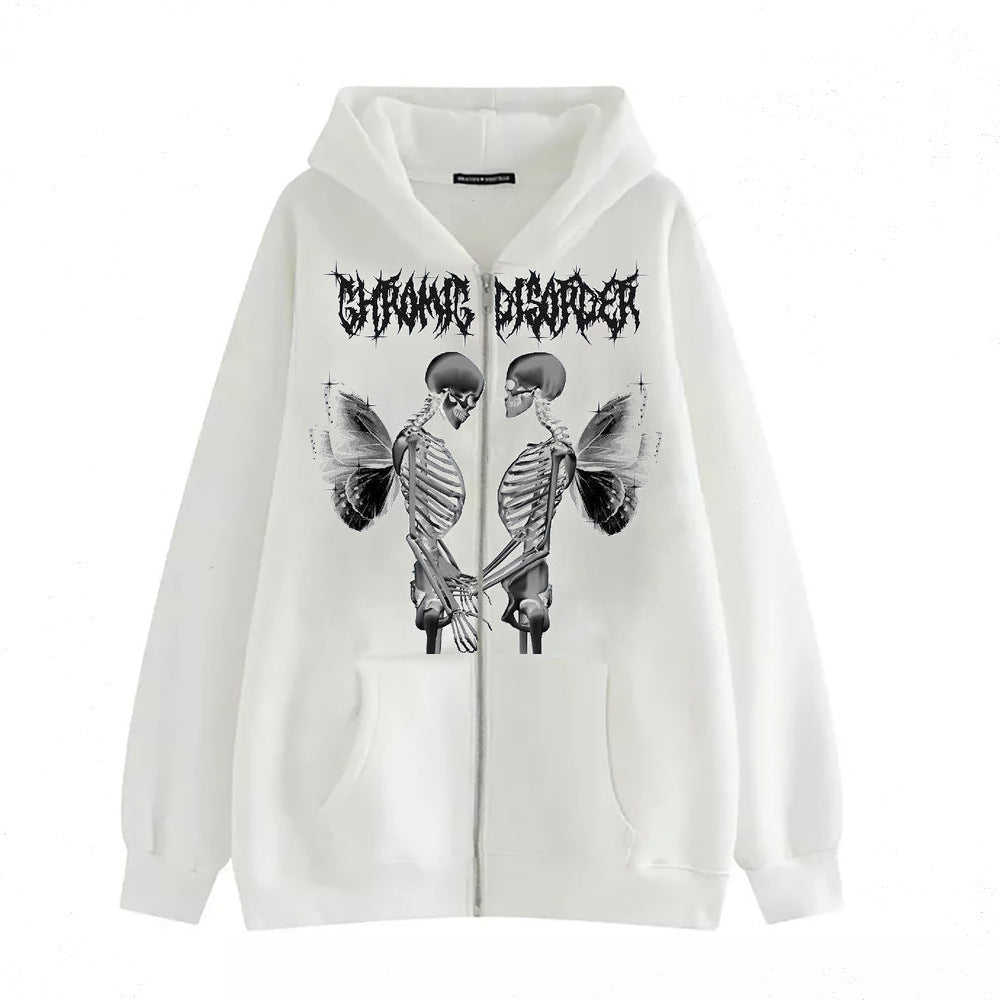 Ethereal Bones | Streetwear Skeleton Hoodie