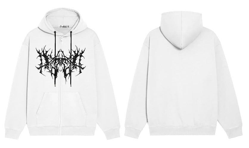 Mystic Power | Verzerrtes Muster Hoodie