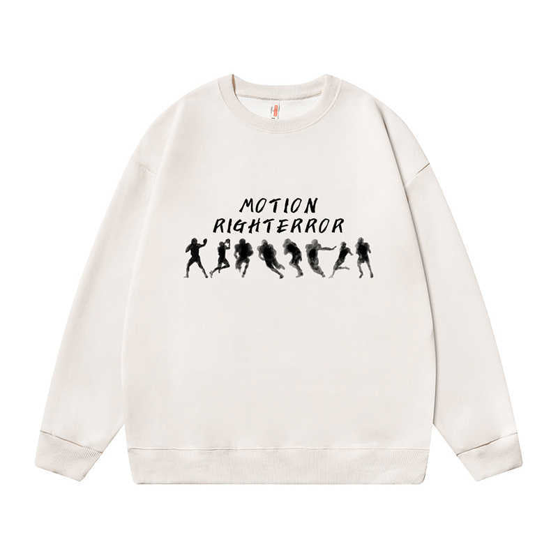 Pull à motif graphique et rythmique dynamique