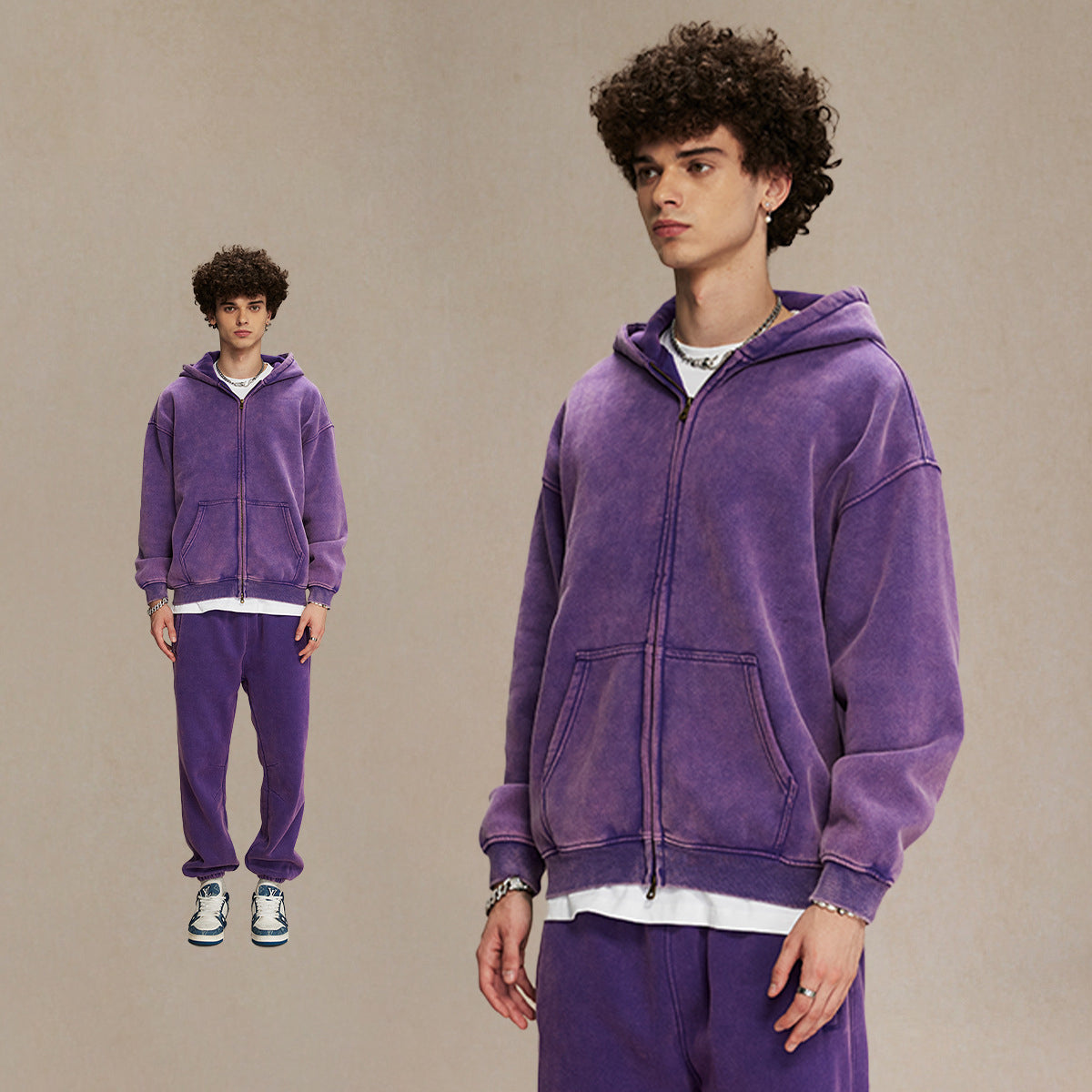 Vintage Unisex Washed Set - Santo 