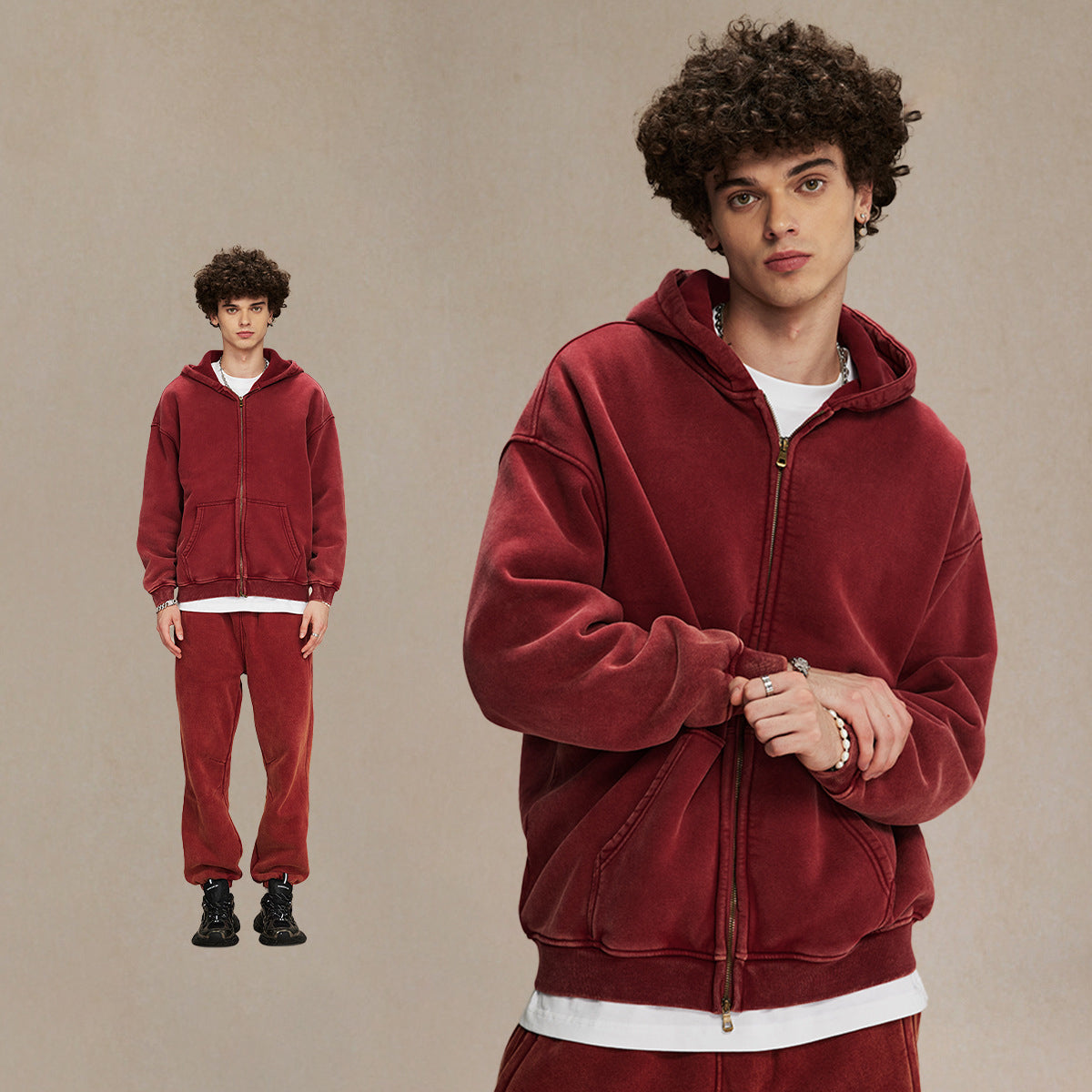 Vintage Unisex Washed Set - Santo 