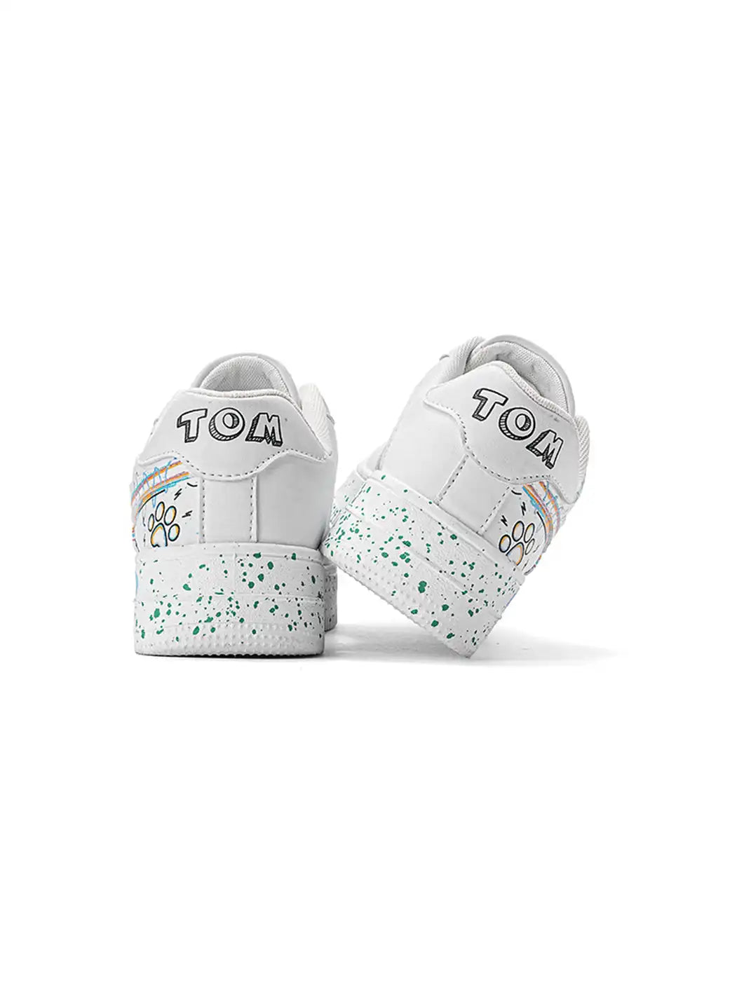 Graffiti Lightning Low Top Sneakers detail image 3