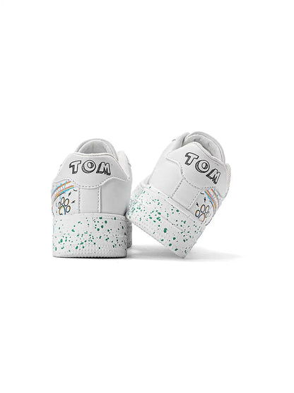 Graffiti Lightning Low Top Sneakers detail image 3