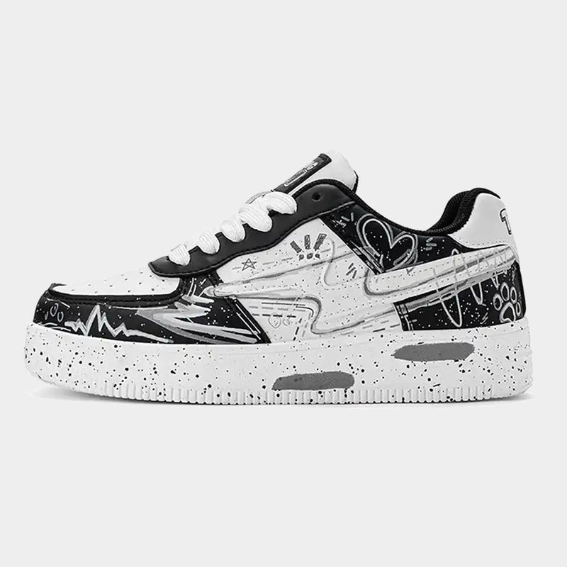 Graffiti Lightning Low Top Sneakers main product image