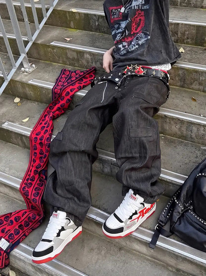 Oversized Letter Graphic Low Top Sneakers on foot styling image 1