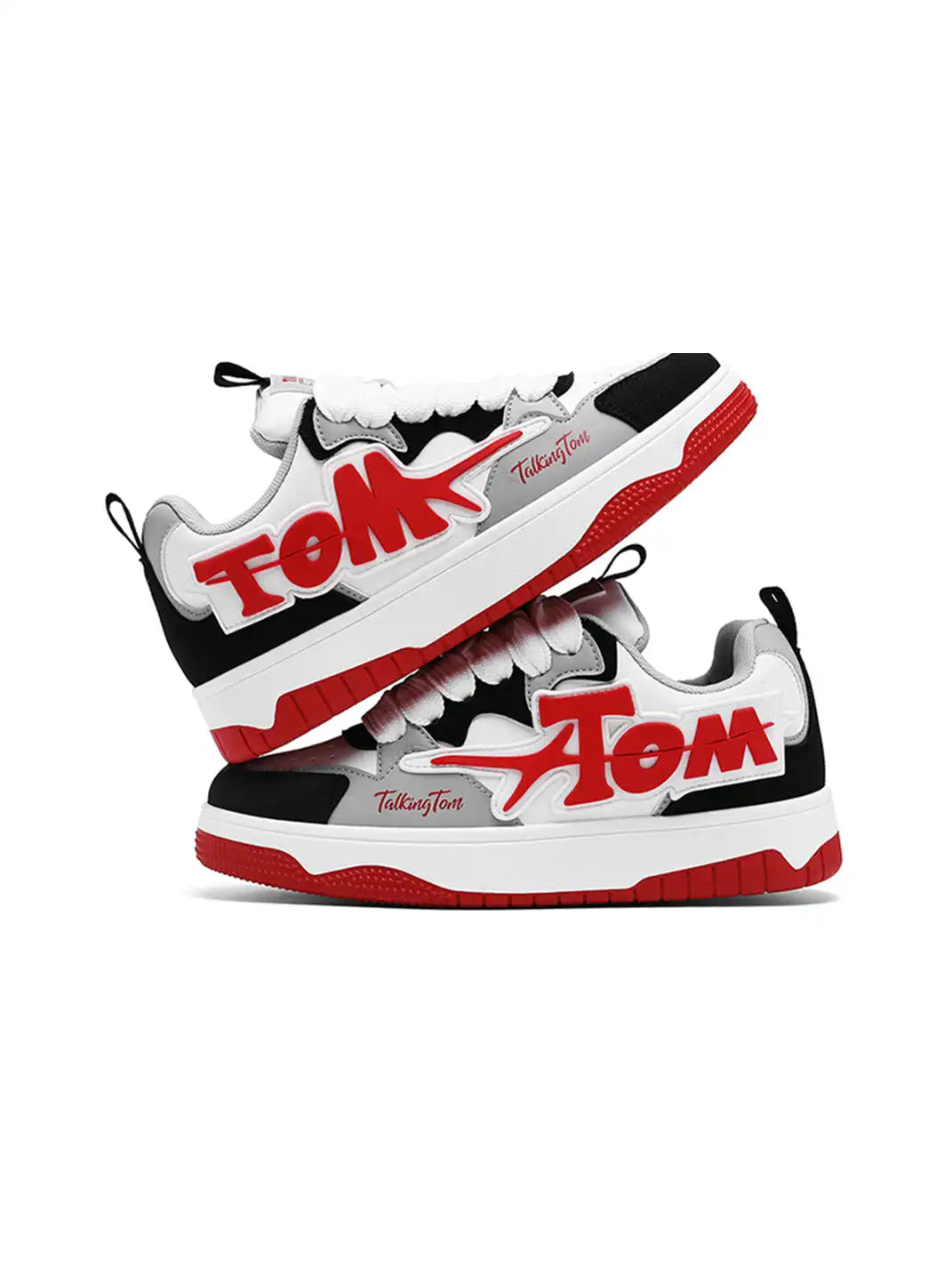 Oversized Letter Graphic Low Top Sneakers detail image 2