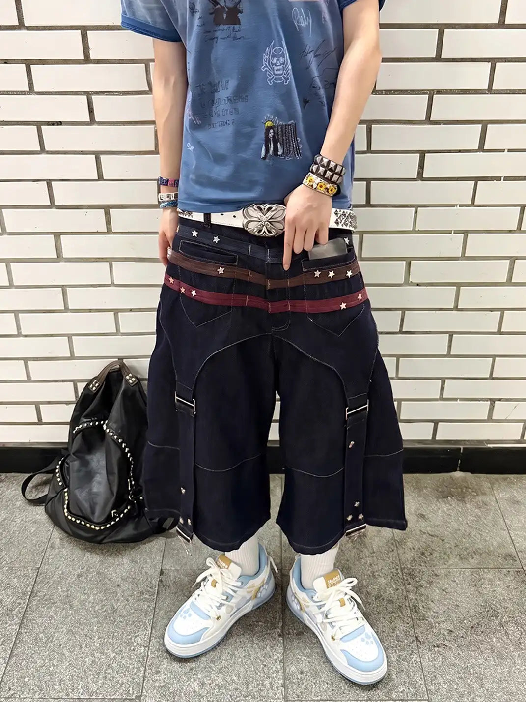 Paw Applique Sporty Low Top Sneakers on foot styling image 2