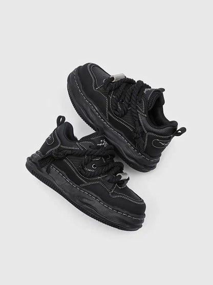 Wavy Sole Chunky Sneakers detail image 4