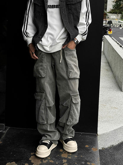 German Trainer Thick Sole Sneakers on foot styling image 3