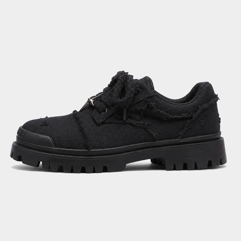 Four Point Star Denim Chunky Sneakers main product image