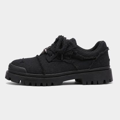 Four Point Star Denim Chunky Sneakers main product image