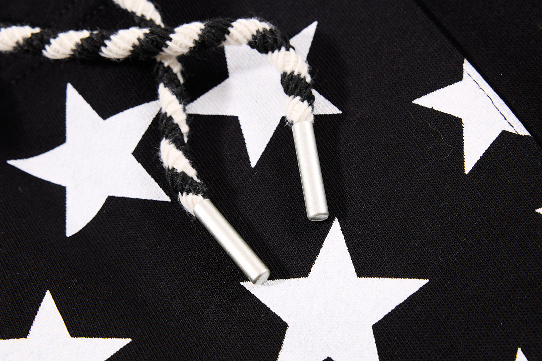 Star Print Baggy Sweatpants detail image 5