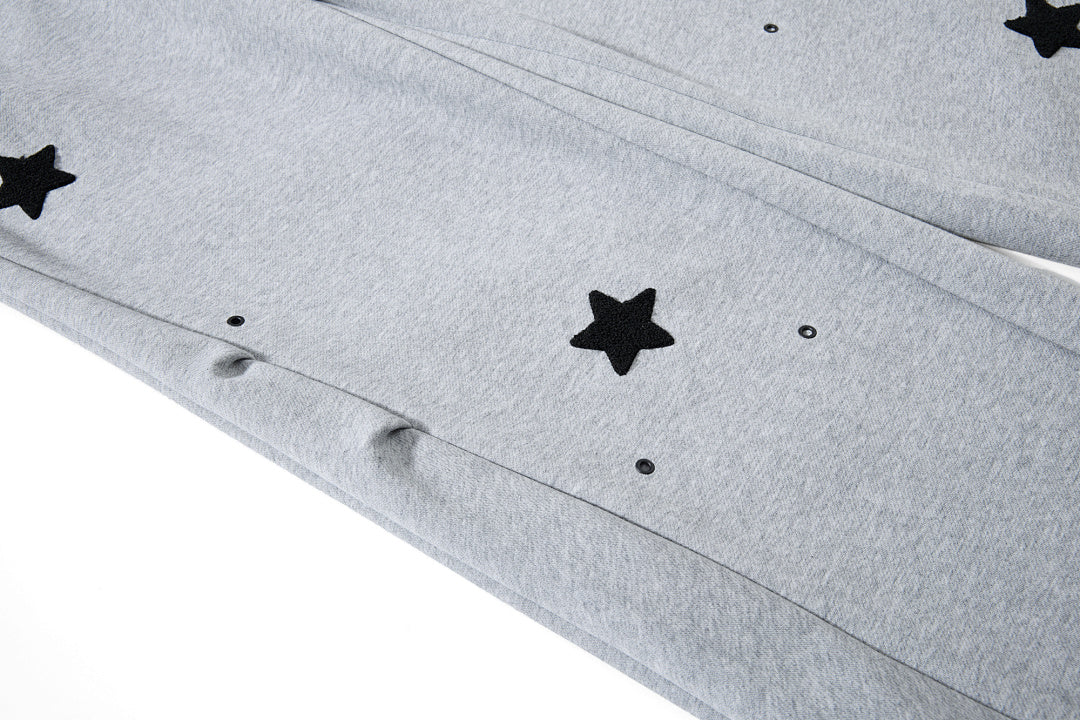 Star Embroidery Baggy Sweatpants detail image 10