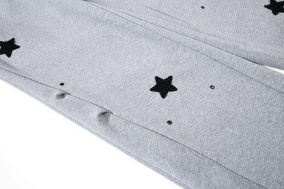 Star Embroidery Baggy Sweatpants detail image 10