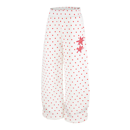 Star Print Baggy Barrel Sweatpants detail image 11