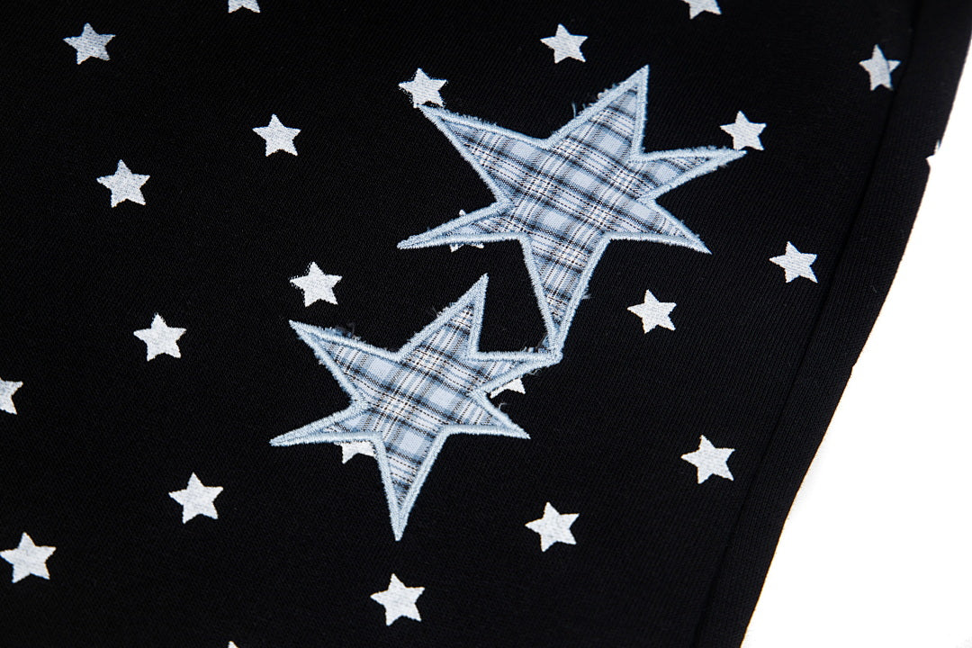 Star Print Baggy Barrel Sweatpants detail image 12