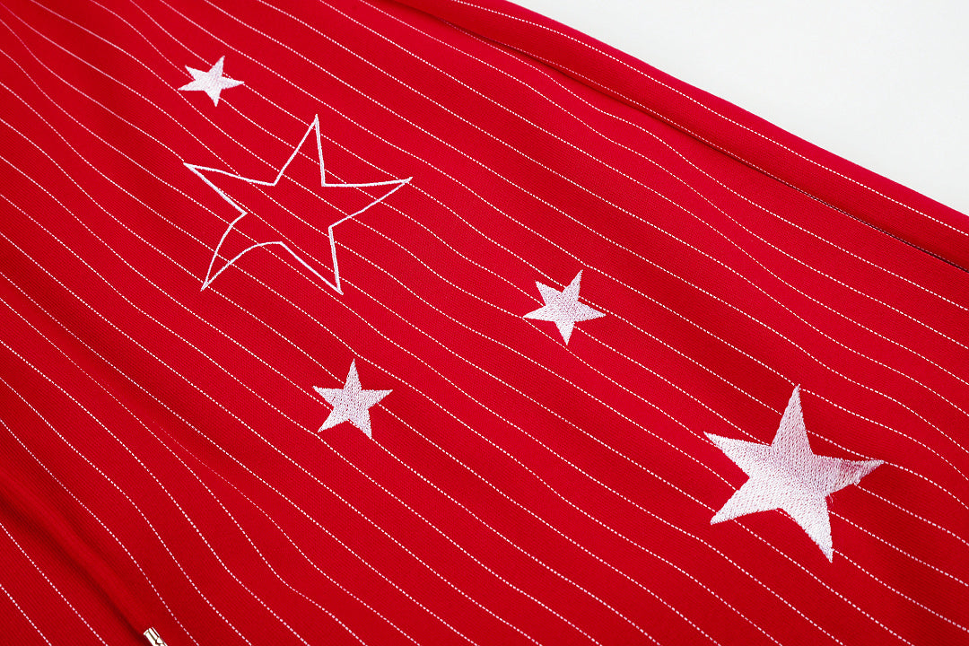 Star Embroidery Baggy Barrel Sweatpants detail image 10