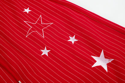 Star Embroidery Baggy Barrel Sweatpants detail image 10
