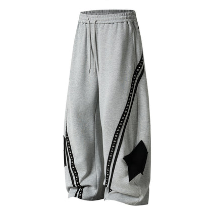 Panel Baggy Barrel Sweatpants detail image 5