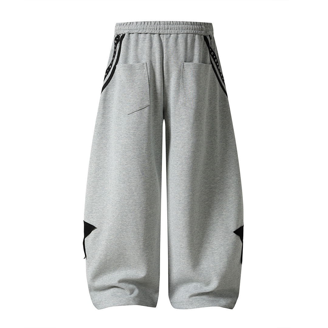 Panel Baggy Barrel Sweatpants detail image 6