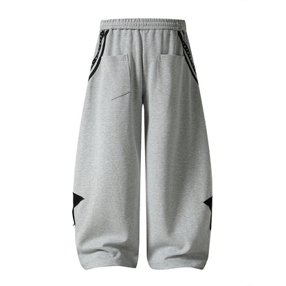 Panel Baggy Barrel Sweatpants detail image 6
