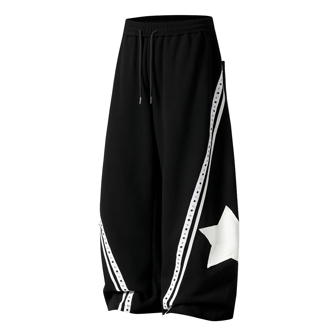 Panel Baggy Barrel Sweatpants detail image 7