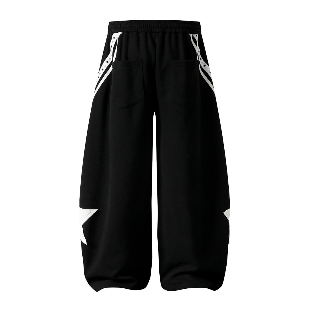 Panel Baggy Barrel Sweatpants detail image 8