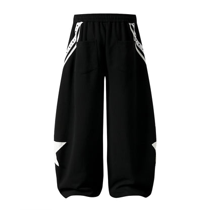 Panel Baggy Barrel Sweatpants detail image 8