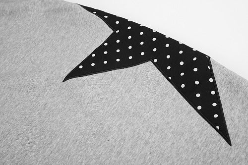 Layered Waist Star Panel Baggy Sweatpants detail image 8