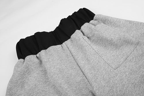 Layered Waist Star Panel Baggy Sweatpants detail image 9